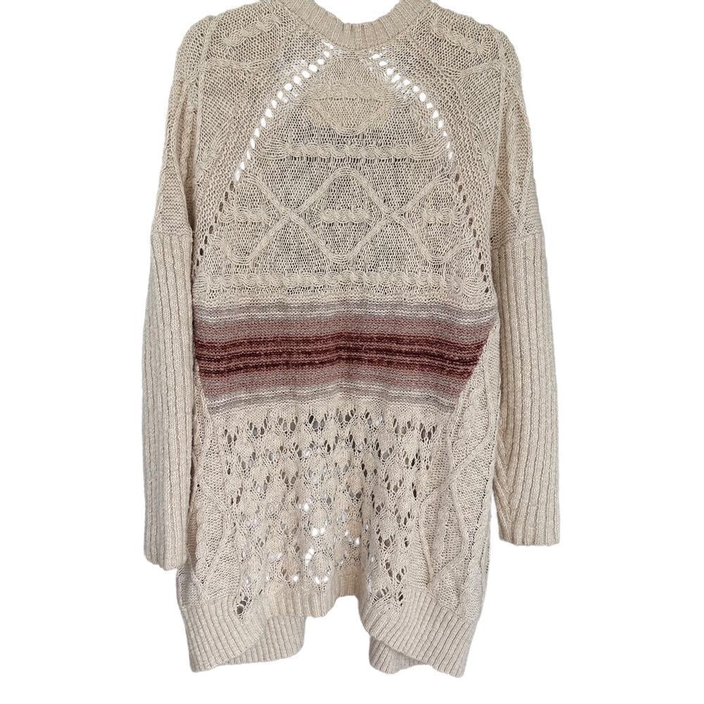 Pilcro Cable Knit Open Cardigan, Size XS/S - Picture 5 of 10